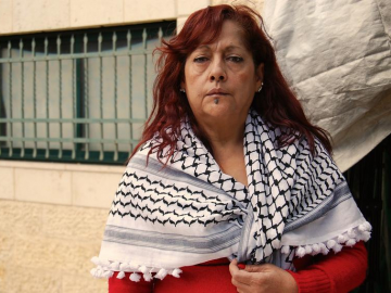 MK, a Palestinian Woman evicted from her house in sheikh Jarrakh, East Jerusalem